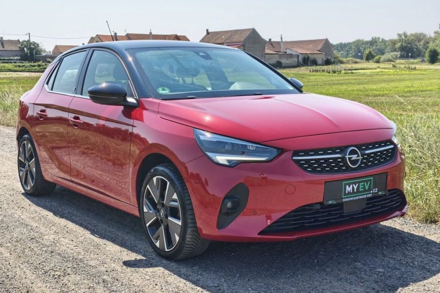 Opel Corsa, 50kWh, ZÁRUKA CCS LED SOH 93%
